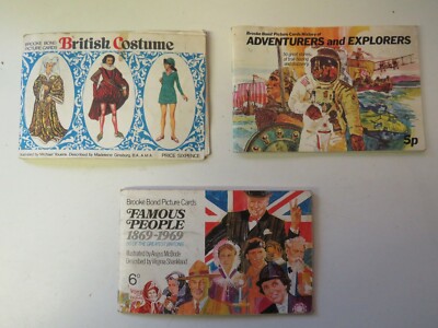 Three Brooke Bond Picture Albums (all incomplete)