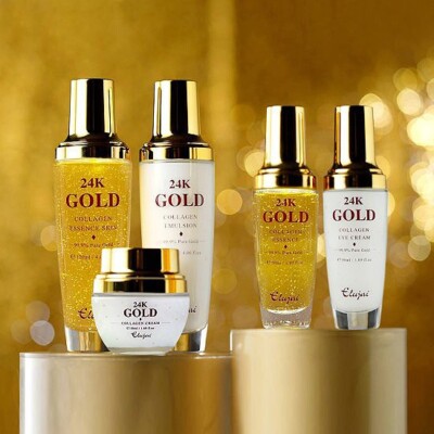 Eluzai] 24K Gold Collagen Skincare 5-piece Special Set