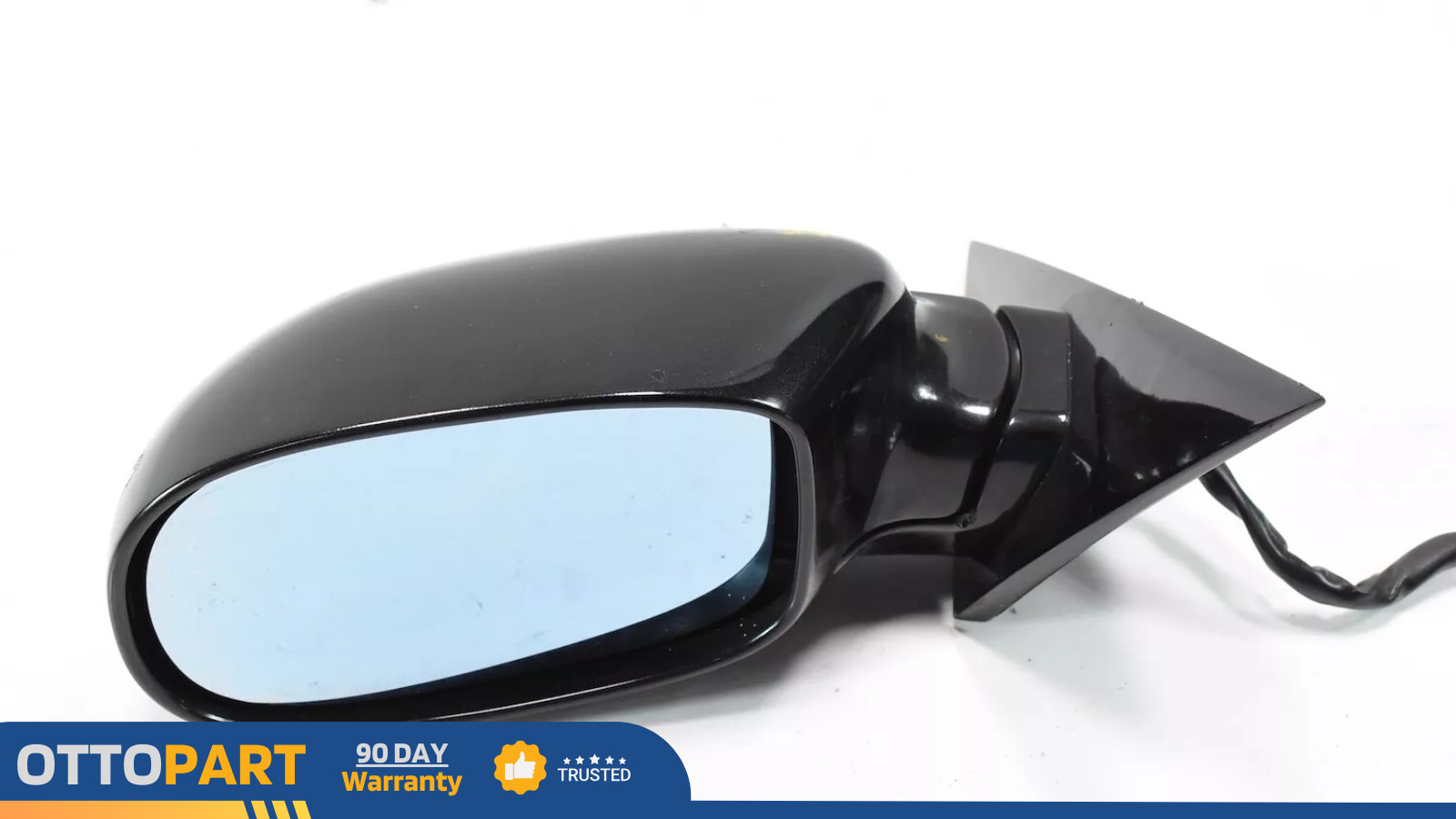 03-08 Maserati Quattroporte M139 Front Left Driver Door Side View Mirror Black