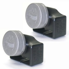 2 Pack of Buckle Guard PRO Seat Belt Button Covers Deters Taking Off Seatbelt