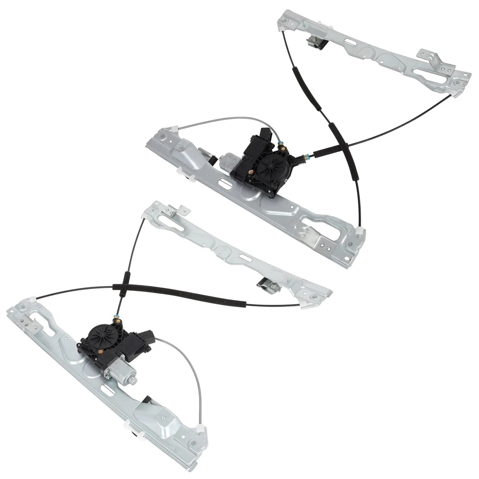 Par regulador de ventana delantero para Ford F-150 2011-2014 potencia con motor Foto 4 de 4