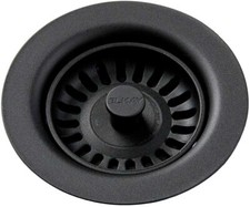 Elkay Polymer Drain Fitting with Removable Basket Strainer and Rubber stopper