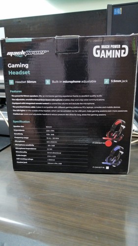 Écouteurs Gaming machpower - Photo 2/2
