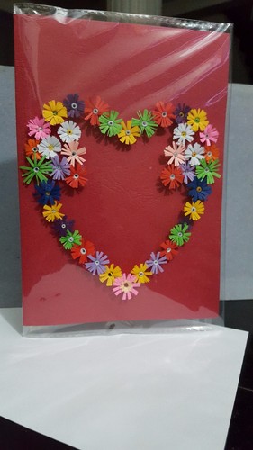 Handmade Paper Quilling Greeting Card Specially for lovers tell your love. - Picture 14 of 14