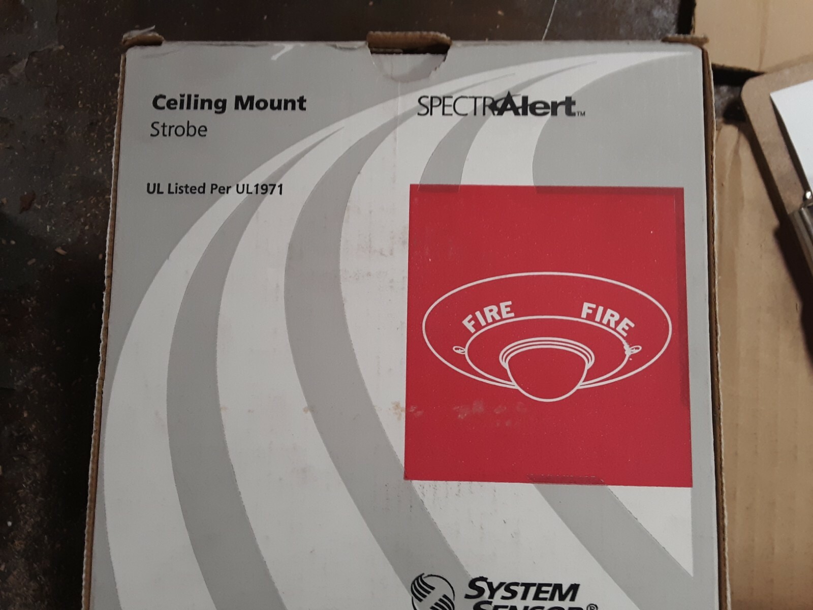 System Sensor SC24115W White Ceiling Strobe