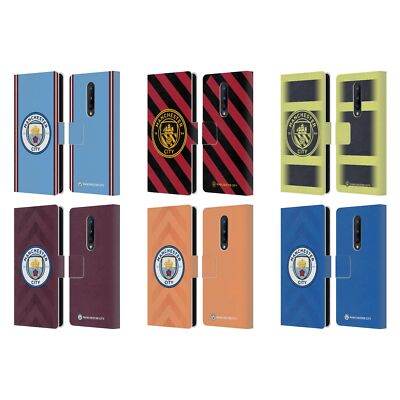 MAN CITY FC 2022/23 BADGE KIT LEATHER BOOK WALLET CASE COVER FOR ONEPLUS PHONES