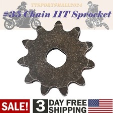  35 Chain 11T Sprocket For Electric Scooter Go Kart Mini Bike ATV Quad Dirt Bike