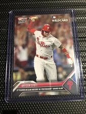 2023 TOPPS NOW #968 BRYSON STOTT 2ND IN CLUB HISTORY WITH POSTSEASON GRAND SLAM