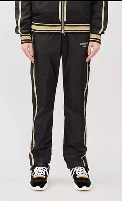 Puma x BALMAIN Track Pants Joggers / Unisex / Black / BNWT / RRP £300