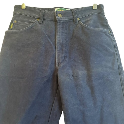 Vintage RM Williams Longhorn Jeans W30 L 32 Blue T761 Logo Straight Mid Rise - Picture 2 of 16