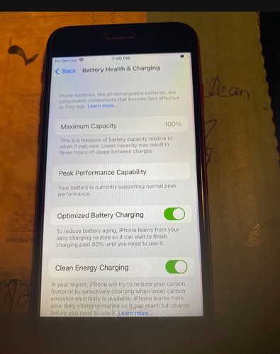 Apple iPhone 8 - 256 GB - Red (Unlocked) - Afbeelding 8 van 8