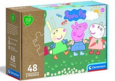 Puzzle 3x48 element w. Play for future. Peppa Pig