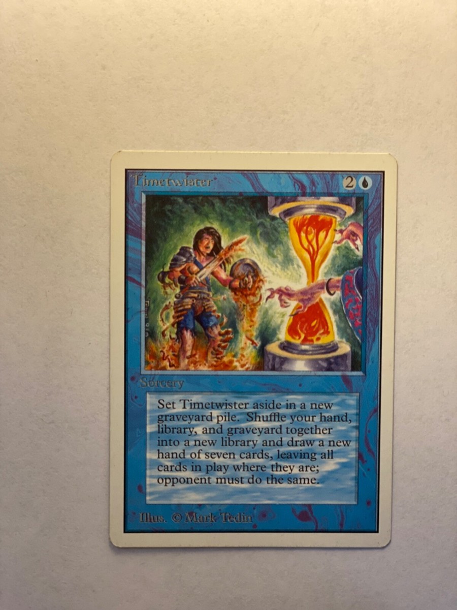 Magic: the Gathering - Unlimited Edition - Timetwister Never