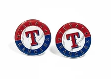 Texas Rangers Cufflinks MLB Baseball