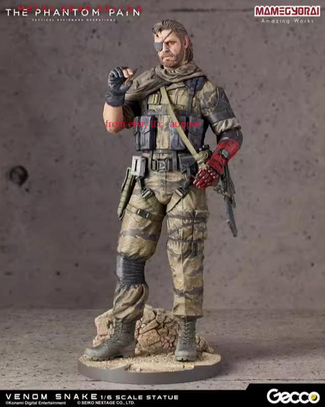 Gecco Metal Gear Solid Mgs The Phantom Pain Venom Snake 1/6 Statue