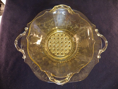 #1 "DEPRESSION GLASS" by "LANCASTER" SEE BELOW - Picture 10 of 10