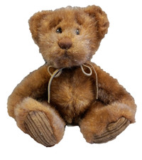 First  Main Minky Brown Teddy Bear Plush Pre-loved