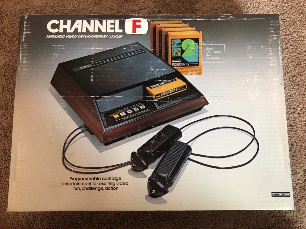 Fairchild Channel F Video Game Console Unused eBay