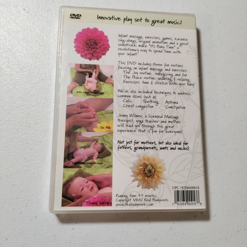 It's Baby Time Dvd infants 2- 18 months exercise massage sing along a animation - Picture 2 of 2