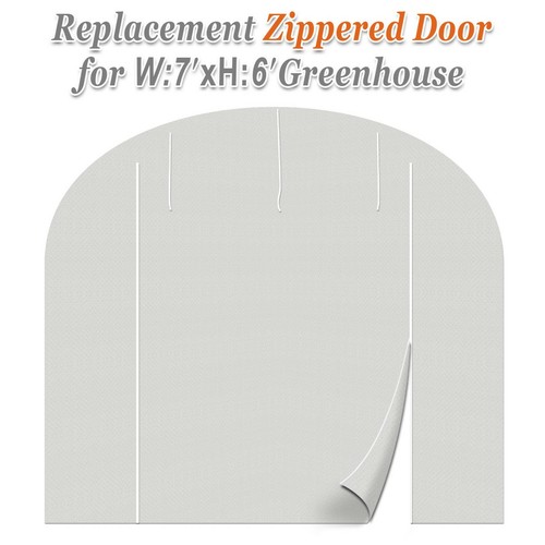 1 Piece Replacement Door ONLY with zipper for for different size of greenhouse - Picture 8 of 34