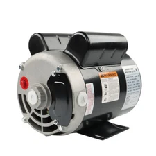 3.7HP 3450RPM Electric Motor Compressor Duty 56 Frame 1Phase 5/8" Shaft 230V New