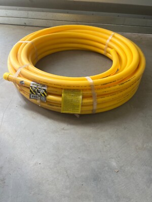 Underground Gas Pipe Line HOME-FLEX 1 in. x 100 ft. Yellow Polyethylene New