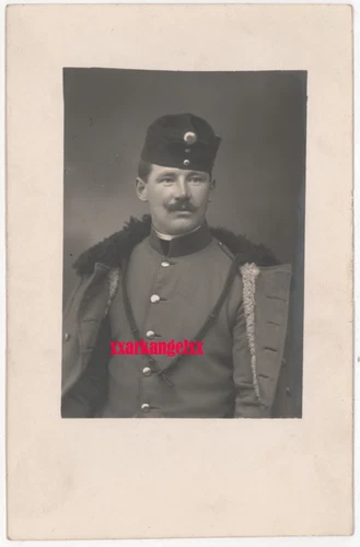 №tas24  WW1. Austro-Hungary photo / K.U.K. hussar / WW1 hussar portrait picture