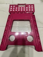 folding step stool max load 250lb Ideal For Home kitchen Garage. Pastic