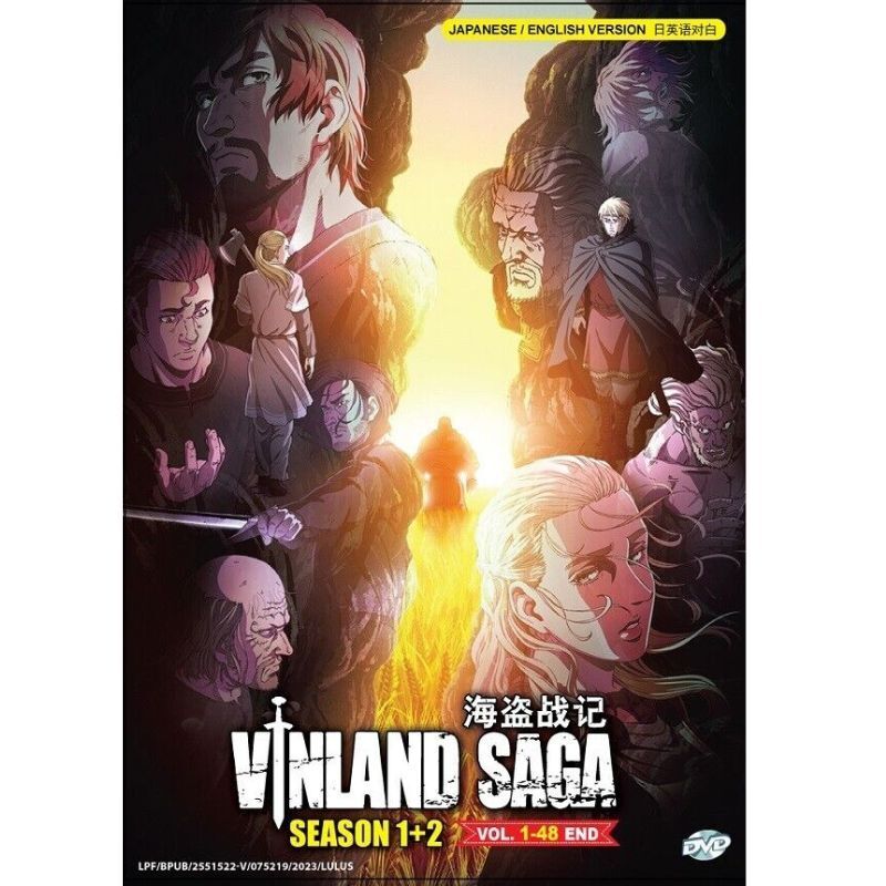 ANIME DVD Vinland Saga Season 1-2 Vol.1-48 End English Dubbed + Free  Shipping