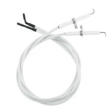 2 Pack Ceramic Igniter Electrode & 700 mm Ignition Spark Plug Wire Replace Parts