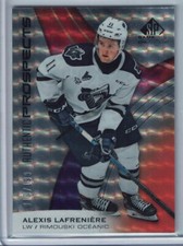 2019-20 UD SP Game Used CHL ALEXIS LAFRENIÈRE Prospects Orange Parallel /199