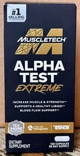 MUSCLETECH ALPHA TEST EXTREME | 150 CT | EXP 08/27
