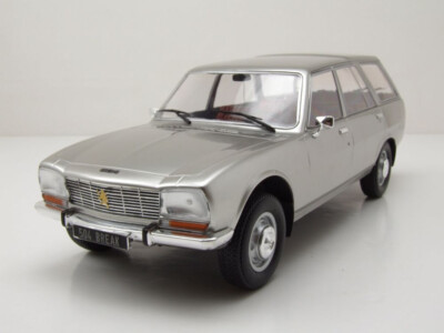 Peugeot 504 Break Gr 1976 Silver Mcg 18358 1:18 Modelcargroup Silber Argent