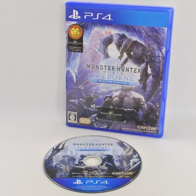 MONSTER HUNTER WORLD ICEBORNE Master Edition PS4 Playstation 4