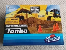 Tonka Mini Metals 2 Pack Mini Classics Brand New