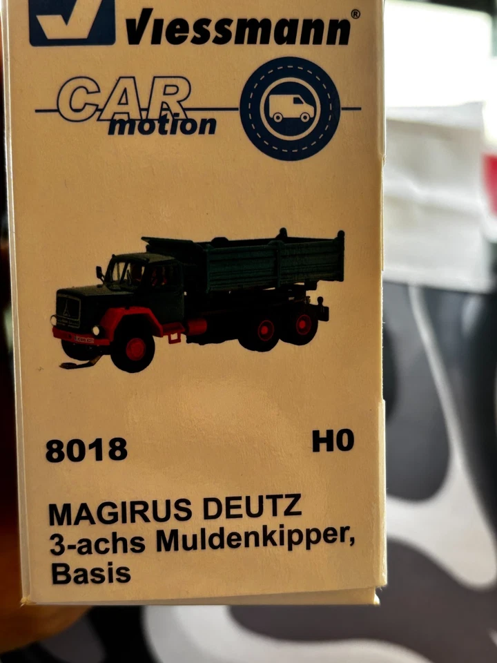 Viessmann CM 8018 Magirus Deutz 3-achs mit Mulde 1:87(H0) - Bild 2 von 3