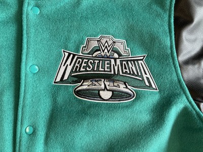DS New Wrestlemania 40 Varsity Jacket Chalk-Line Size 2XL Green