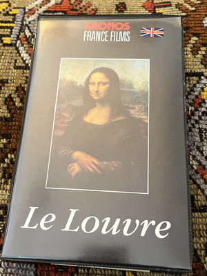 Le LOUVRE - Art Showing VHS 1998 Kronos France Films NTSC Paris Versailles * NEW