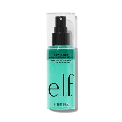 e.l.f. Power Grip Dewy Setting Spray, Ultrafeine & Langanhaltende Clear 
