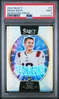 2024 PANINI SELECT NEON ICONS PRIZM #15 DRAKE MAYE ROOKIE RC PSA 9