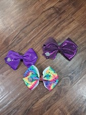 Jojo Siwa Halloween Hair Bows Lot Of 3