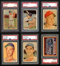 1957 Topps Series 4 Complete Set Cards #265 to #352 5 - EX 3623215