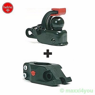 Hebie Fahrradanhänger kupplung Fahrrad Anhängerkupplung + Adapter