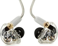 Mackie MP-320 Triple Dynamic Driver In-Ear Monitors Clear 