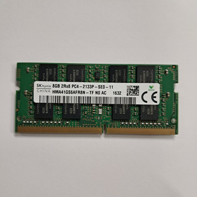 SK hynix 8GB DDR4 SO-DIMM PC4-2133 260-Pin RAM HMA41GS6AFR8N-TF 2Rx8