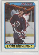 1990-91 Topps Laurie Boschman #39 13tm