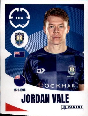 Panini FIFA Club World Cup 2025 Sticker 143 - Jordan Vale - Auckland City FC