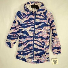 Black History Month Windbreaker Kids Medium Pockets Hooded Multicolor Abstract