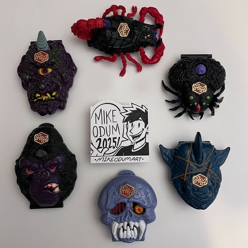 VINTAGE BLUE BIRD MIGHTY MAX DOOM ZONE LOT - ALL 100% COMPLETE!