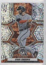 2022 Panini Mosaic White Sparkle Mosaic Prizm Evan Longoria #170 0bt4